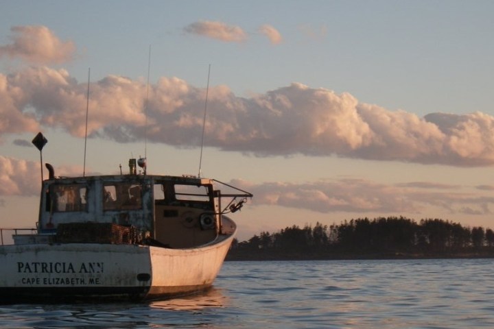 a large boat in a body of water