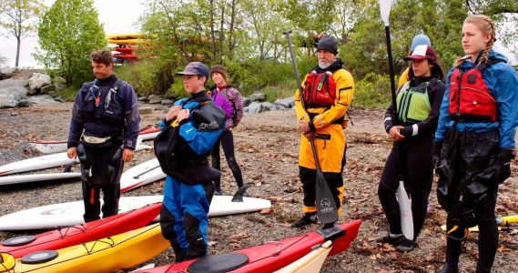 Students of P2's Maine Guide School learn about the profession
