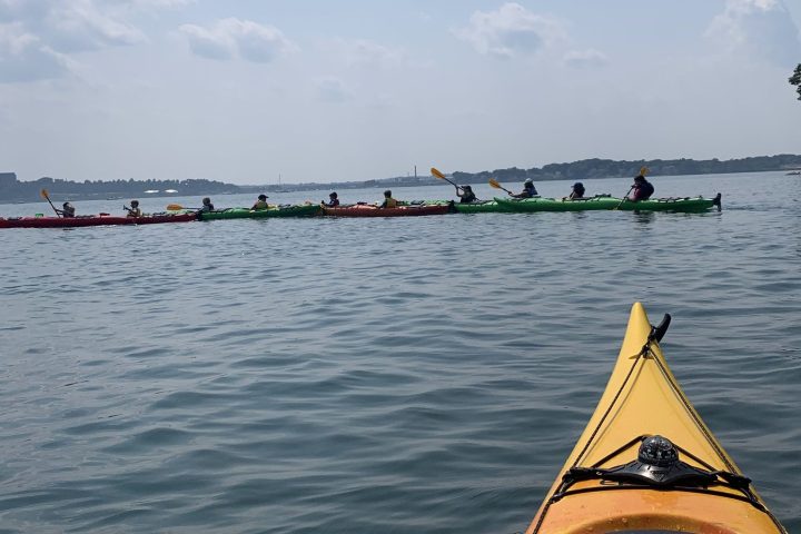 a boat on a body of water