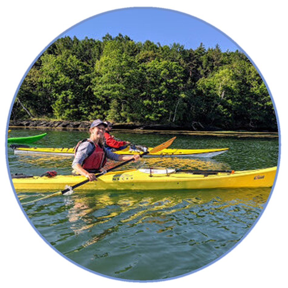 a man rowing a boat in a body of water