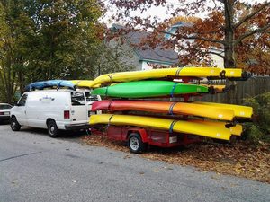 a car parked in a parking lot