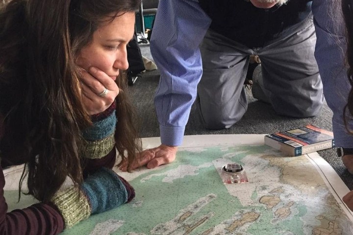 a man and a woman taking a selfie