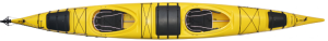 Example tandem sea kayak