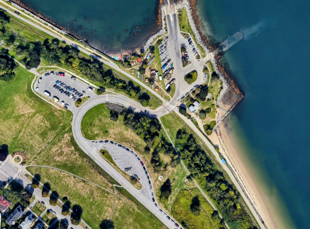 Parking Map for East End Beach