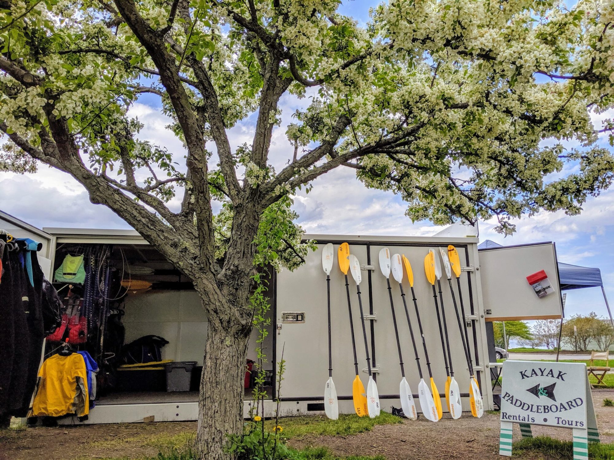 Portland Paddle, a sea kayaking outfitter on the coast of Maine